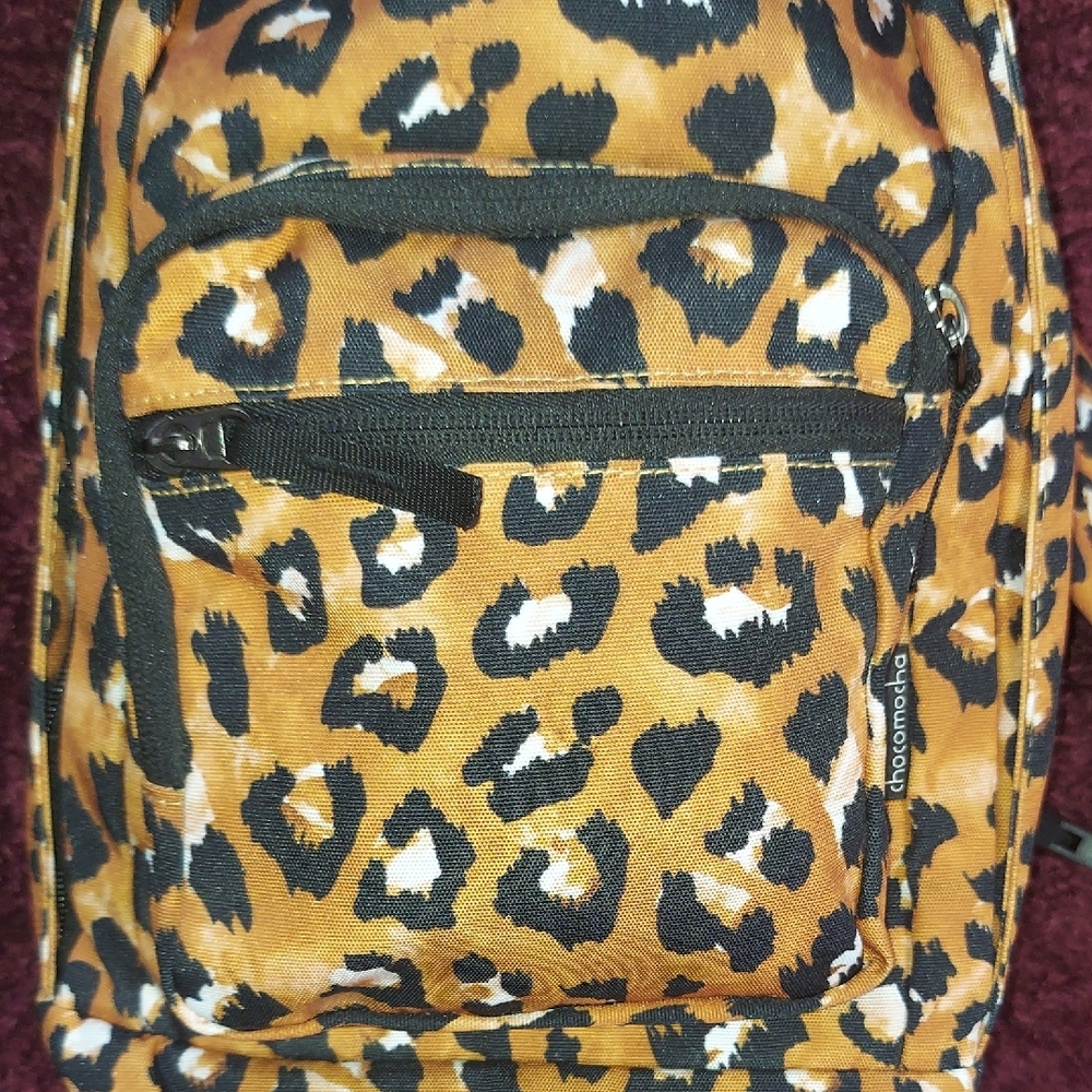 Leopard Print Backpack - Picture 6 of 15